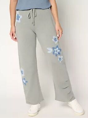Driftwood Jeans French Terry Gathered Pant